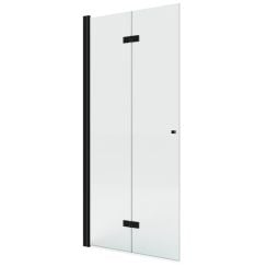 New Trendy New Soleo Black zuhanykabin fal walk-in 90 cm fekete matt/átlátszó üveg K-5753