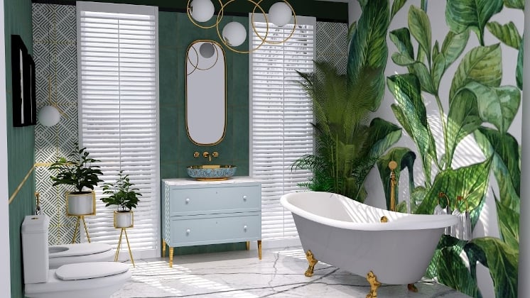 Bali stílusú fürdőszoba – hogyan rendezzük be?