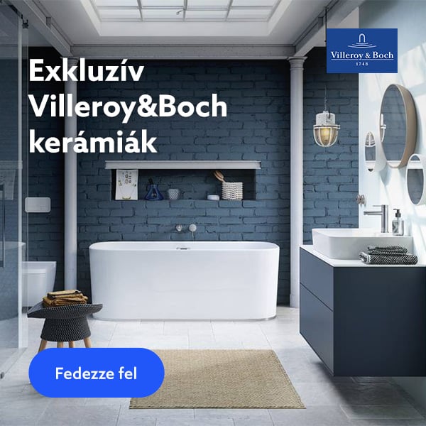 Exkluzív Villeroy&amp;Boch kerámiák