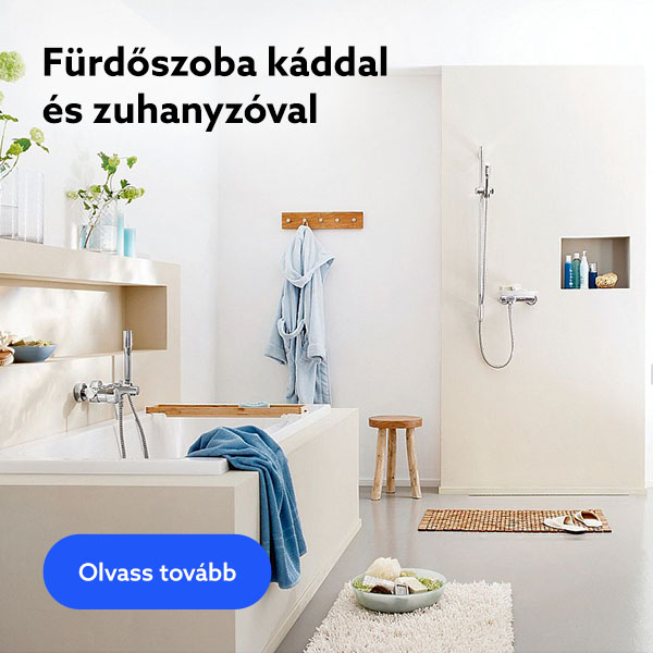 Fürdőszoba káddal és zuhanyzóval