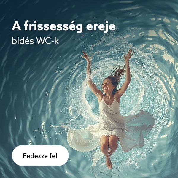 A frissesség ereje - bidés WC-k!