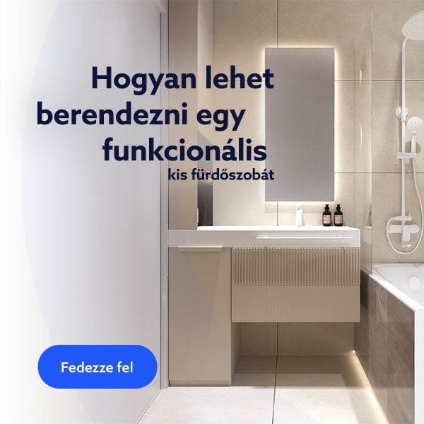 Hogyan lehet berendezni egy funkcion&aacute;lis kis f&uuml;rdőszob&aacute;t