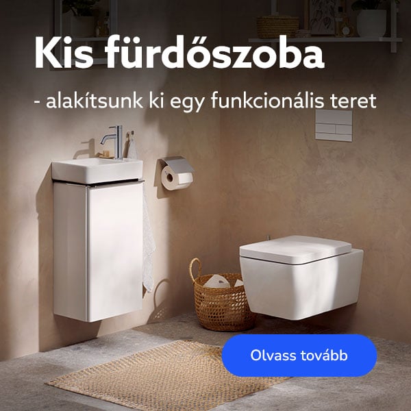 Kis fürdőszoba – alakítsunk ki egy funkcionális teret