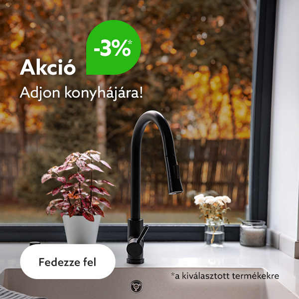  Adjon konyhájára -3%!